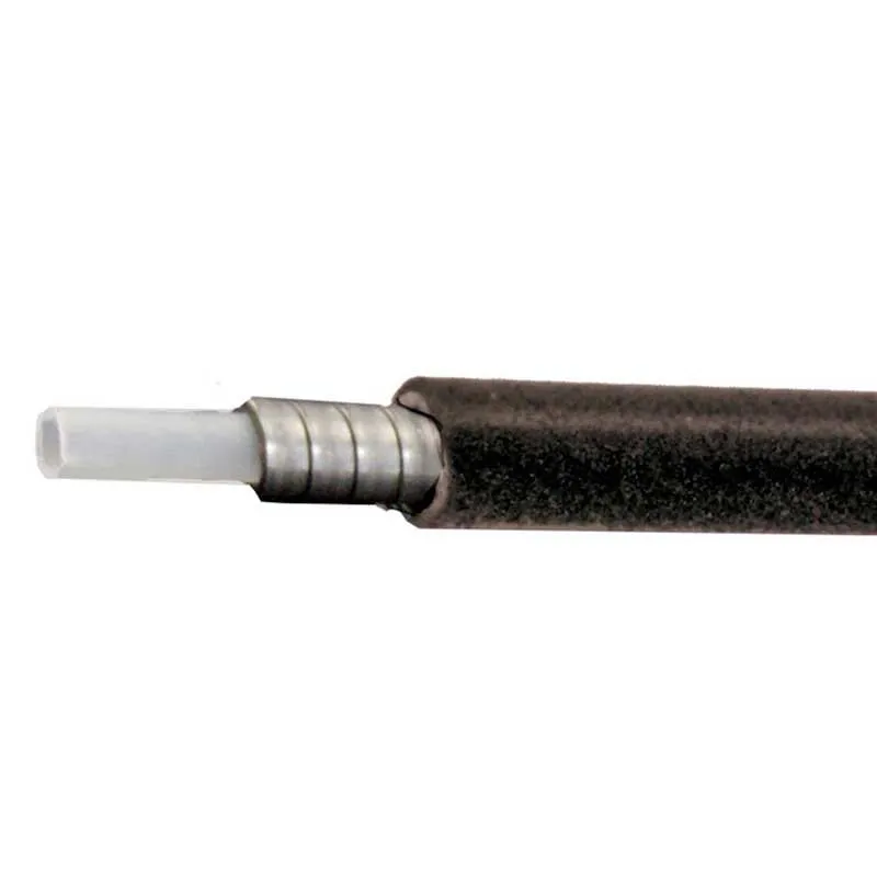 RMS Teflon Bromswirehölje 50 M, Black, 5mm