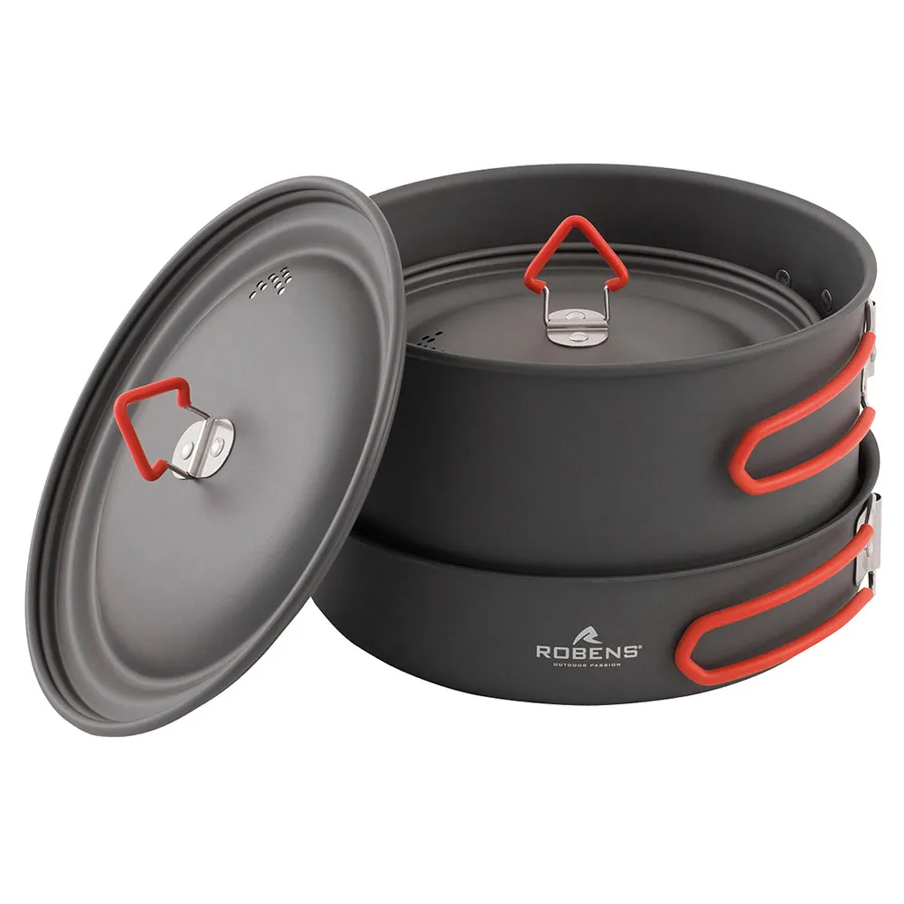 Robens Basecamp Pro Ceramic Xl Köksredskap, Black, One Size