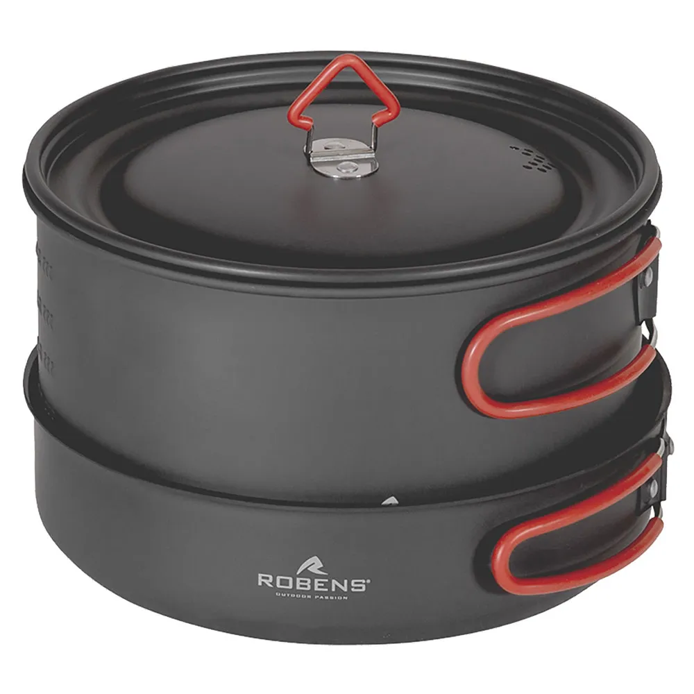 Robens Basecamp Pro Ceramic Xl Köksredskap, Black, One Size