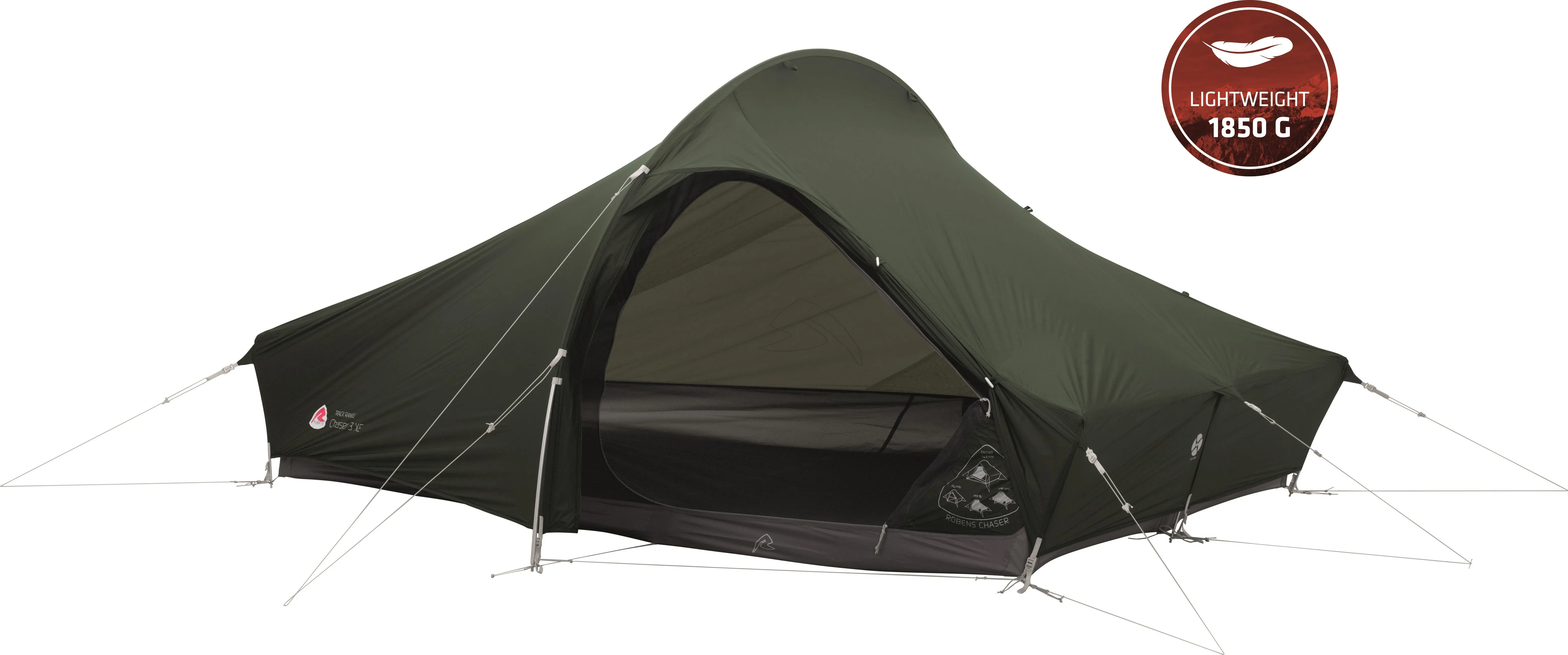 Robens Chaser 3xe, Dark Green, One Size