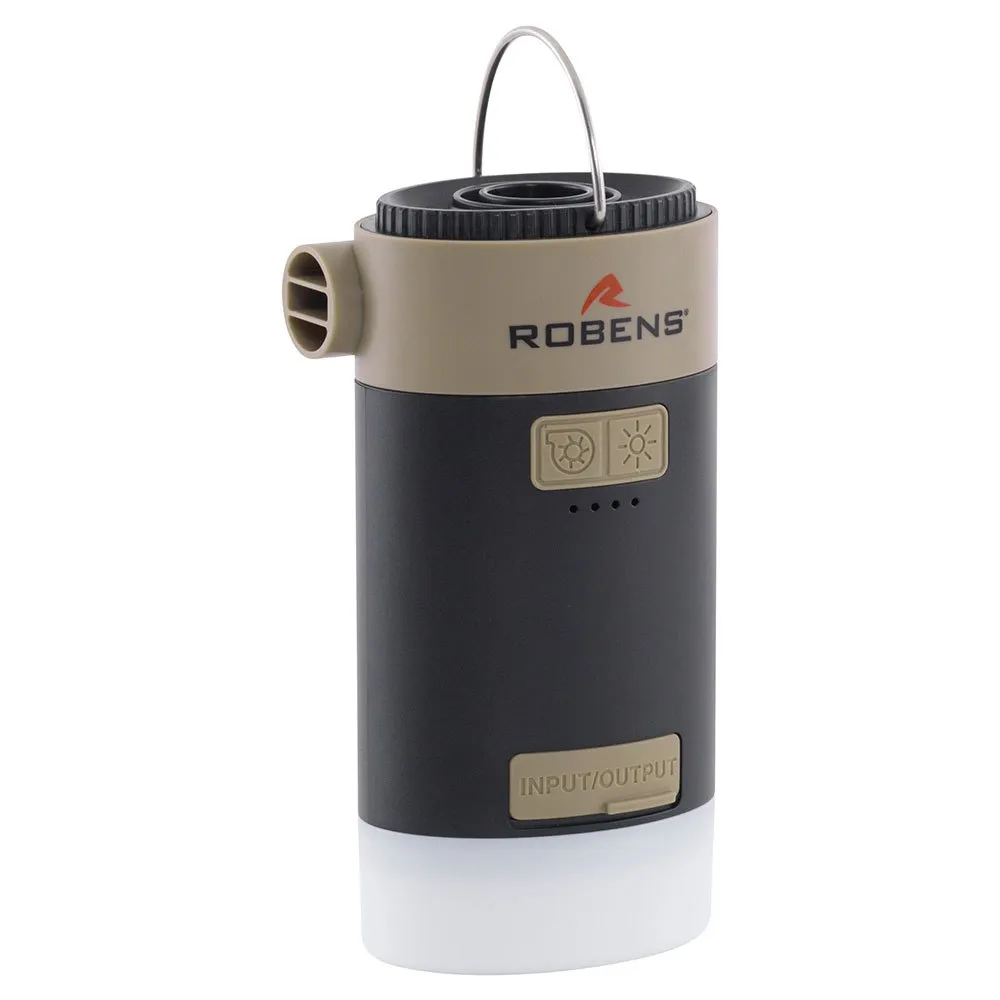Robens Cornival 3in1 Elektrisk Luftpump, Khaki / black, One Size