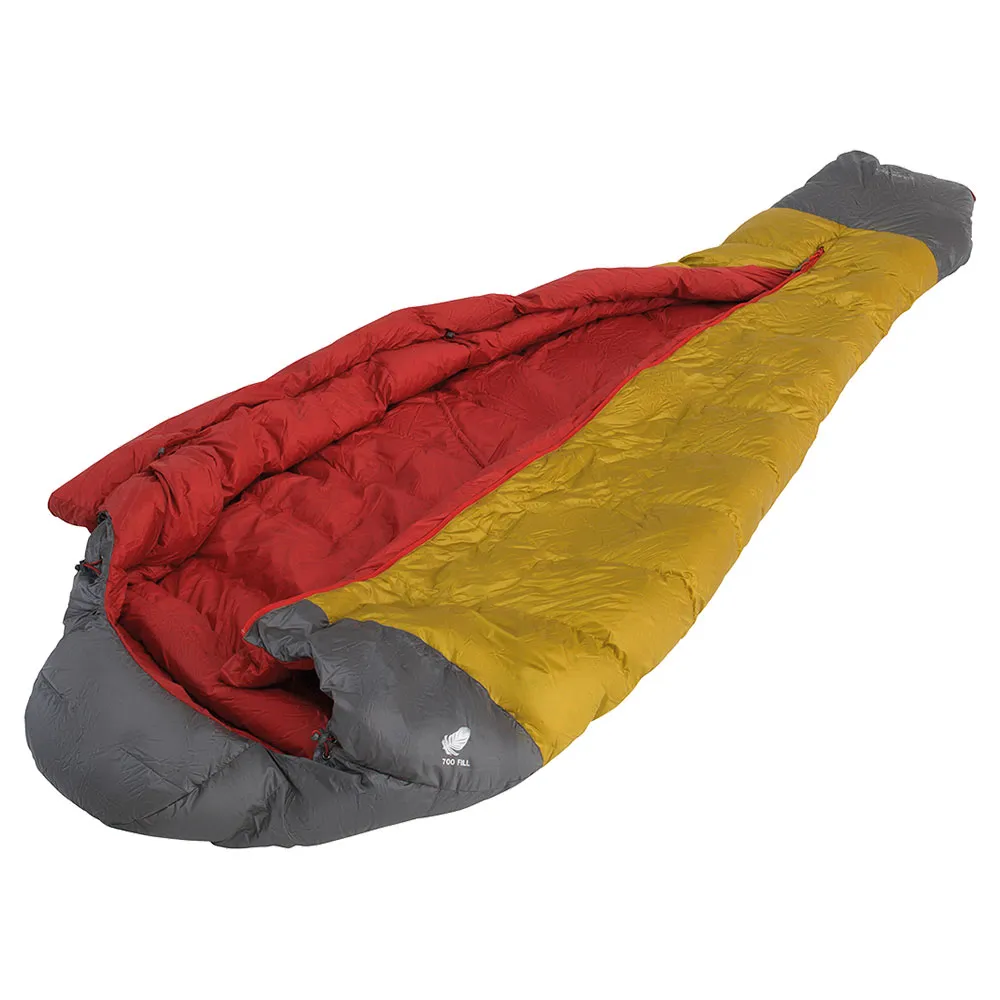 Robens Couloir 350-4°c Sovsäck, Yellow, Central Zipper