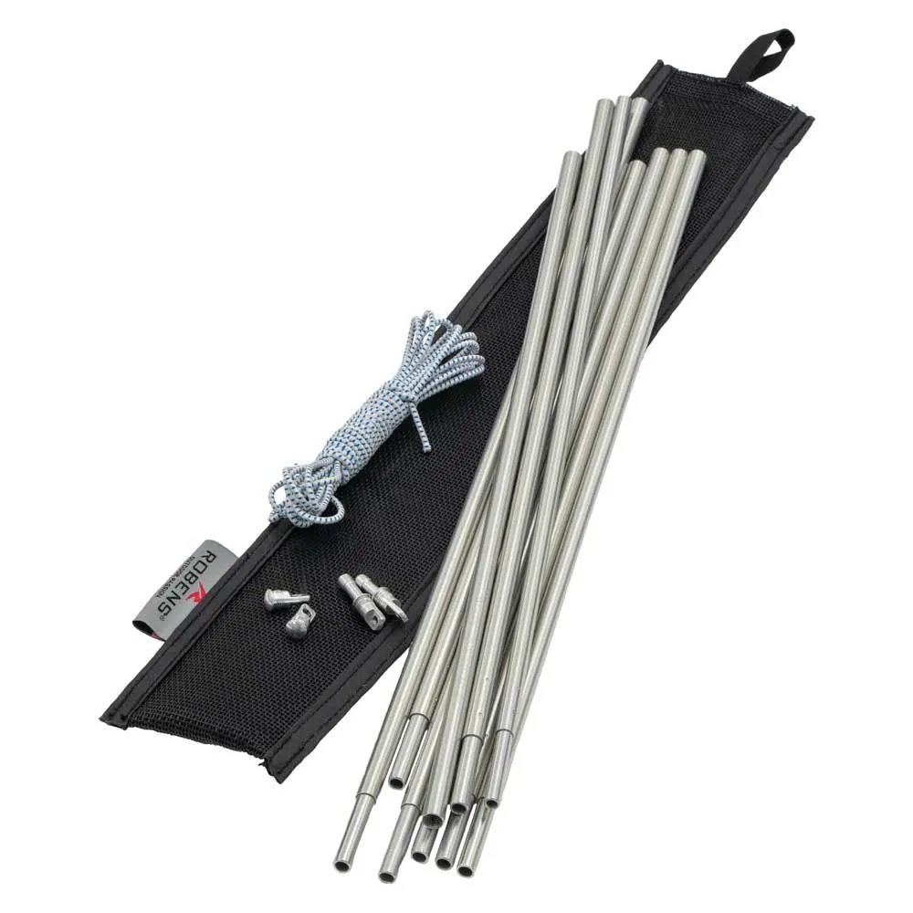 Robens Diy 9.5 Mm Stolpsats, Silver, One Size