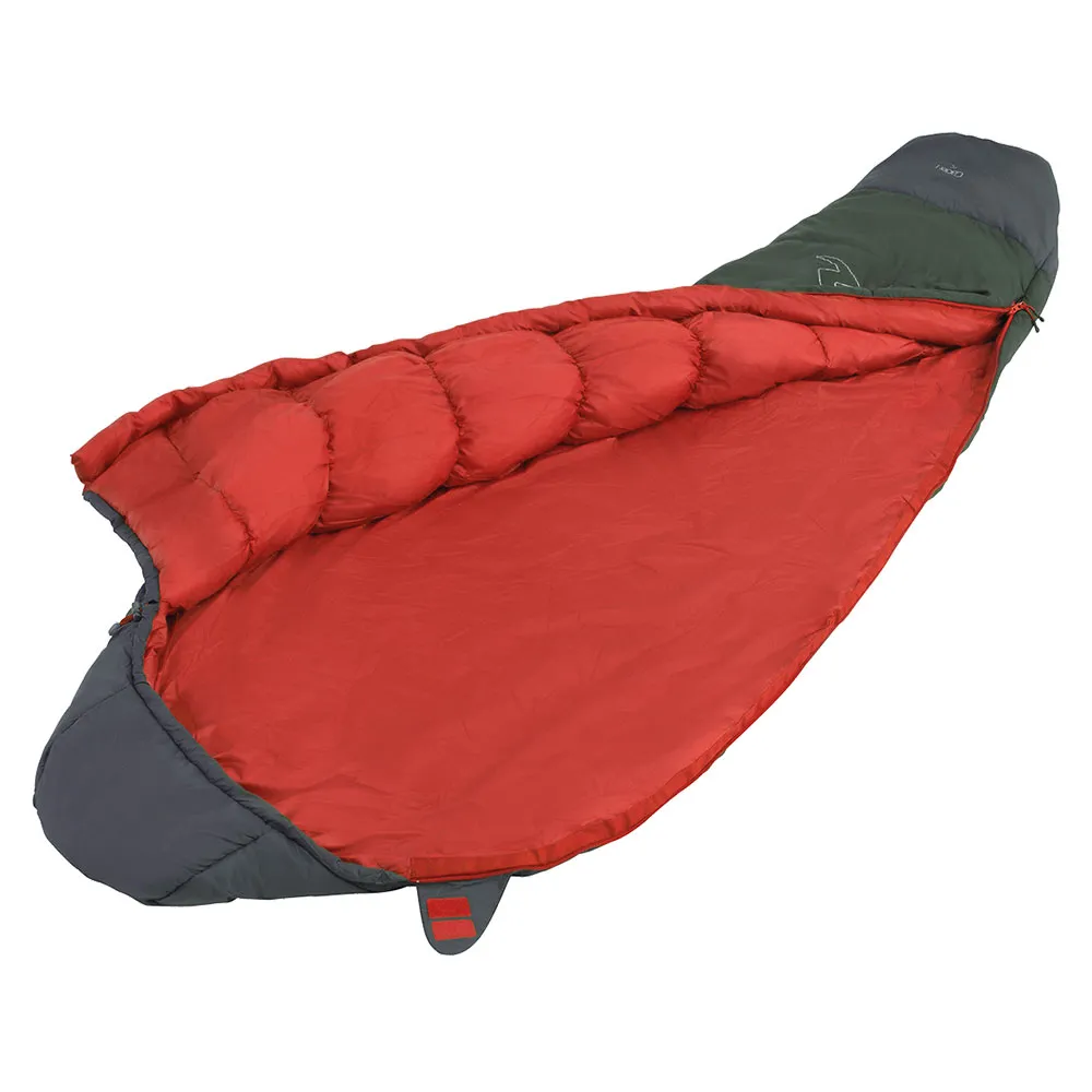 Robens Glacier I +1°c Sovsäck, Green, Right Zipper