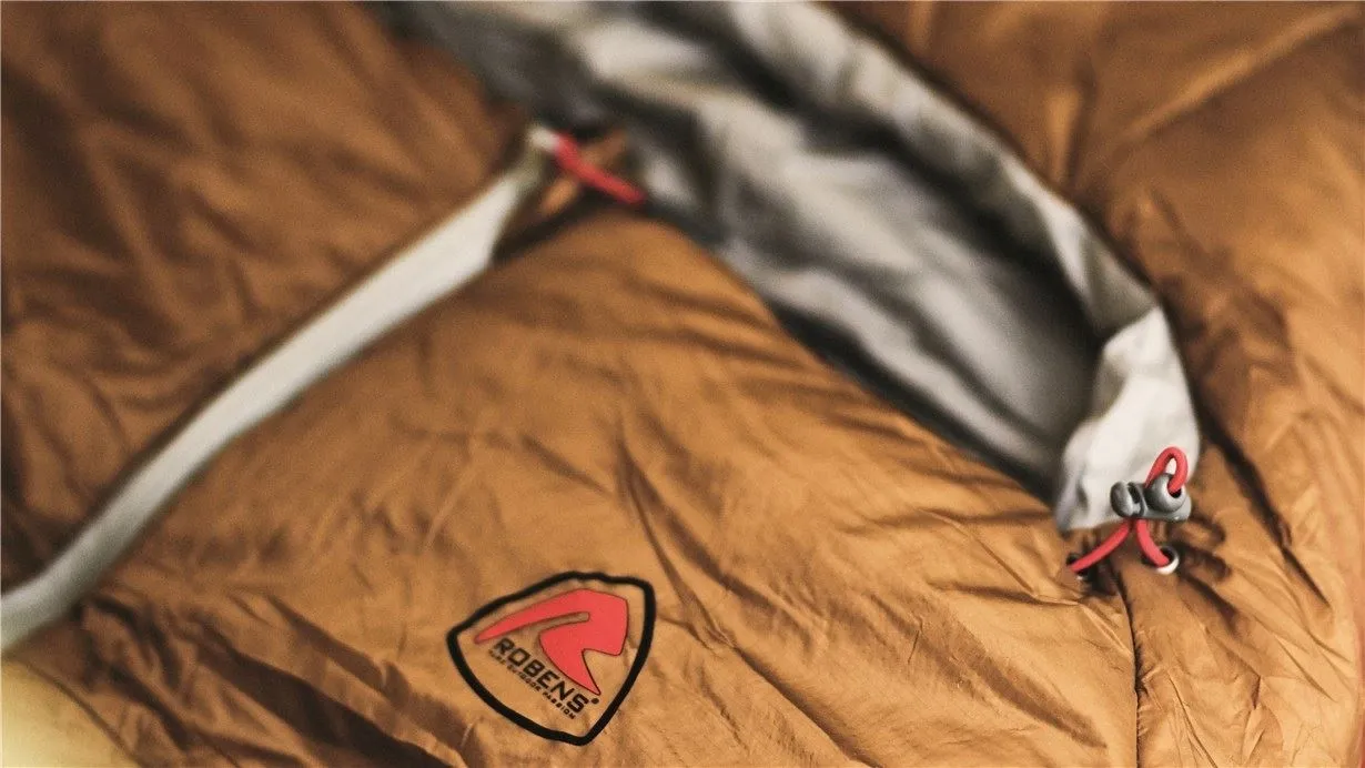 Robens Icefall Pro 600 Sovsäck, Light brown, Left Zipper
