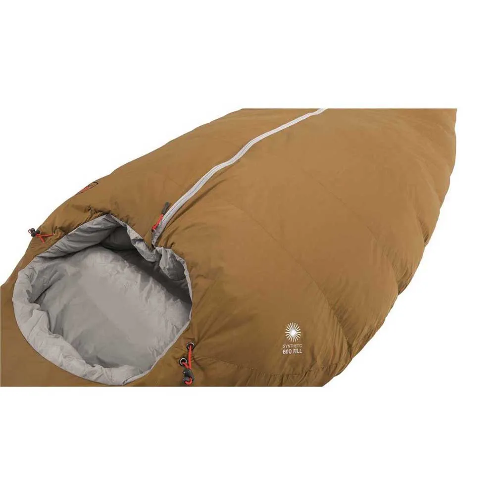 Robens Icefall Pro 600 Sovsäck, Light brown, Left Zipper
