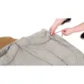 Robens Icefall Pro 600 Sovsäck, Light brown, Left Zipper
