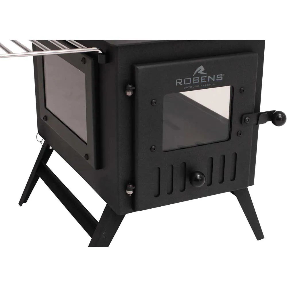 Robens Jägare Tältkamin, Black, One Size
