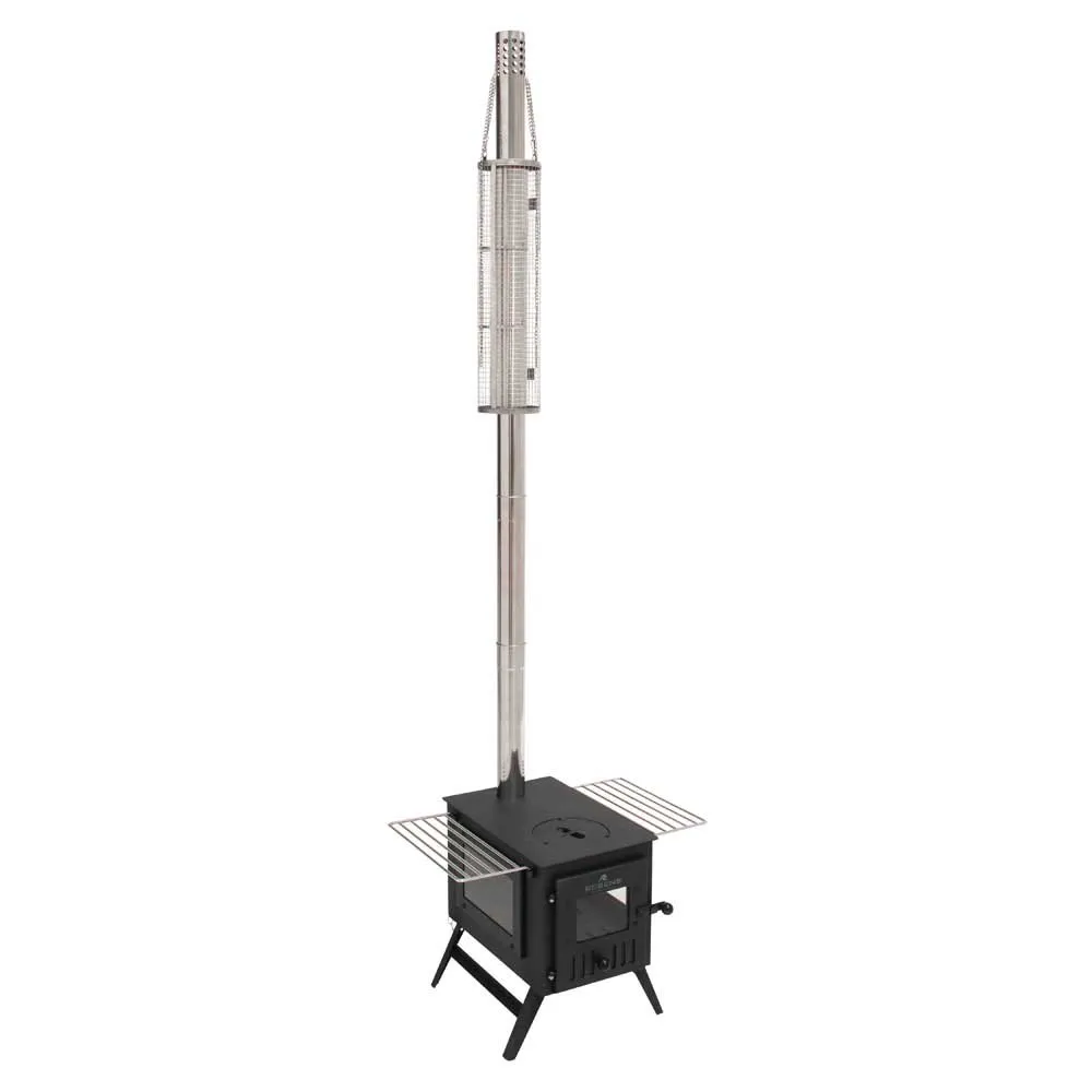 Robens Jägare Tältkamin, Black, One Size