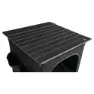 Robens Settler Storage Köksbord, Black, 83 x 58 x 59cm