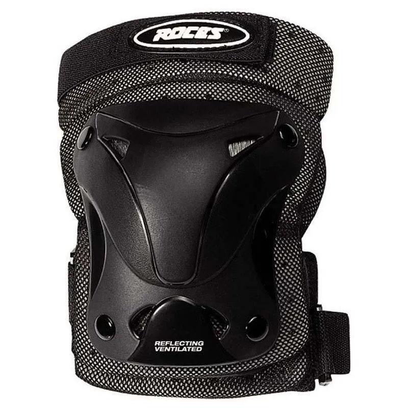 Roces Jr Knäskydd, Black, M
