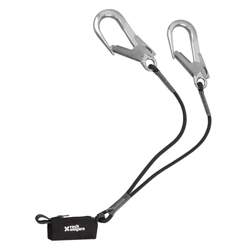 Rock Empire Dubbla Ankarkopplingar Och Energiabsorbenter, Black