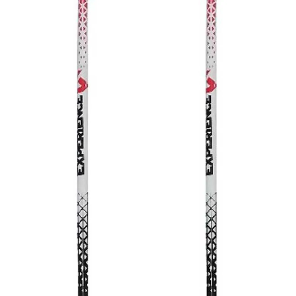 Rock Experience Alu Z Fly Stavar, Bright white / chinese red, 115-135cm