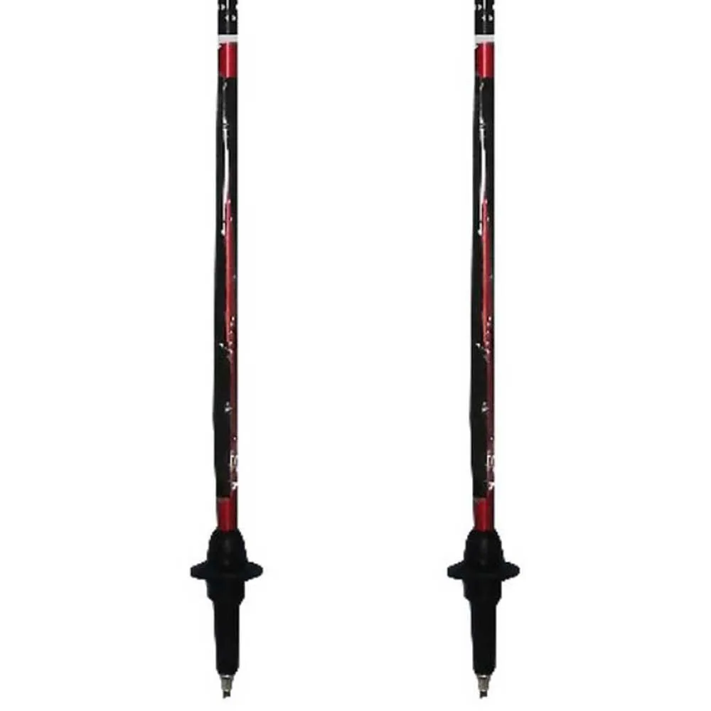 Rock Experience Alu Z Fly Stavar, Bright white / chinese red, 115-135cm