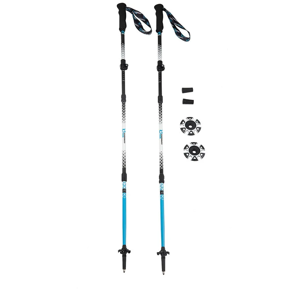 Rock Experience Dynamic Z Evo Alu Stavar, Caviar / aquarius / bright white, 115-135cm