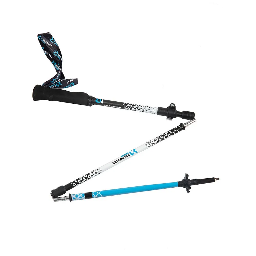 Rock Experience Dynamic Z Evo Alu Stavar, Caviar / aquarius / bright white, 115-135cm