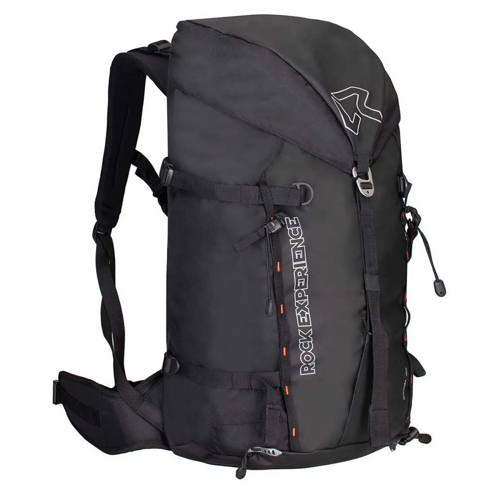 Rock Experience Kanaga 40l Ryggsäck, Caviar / flame