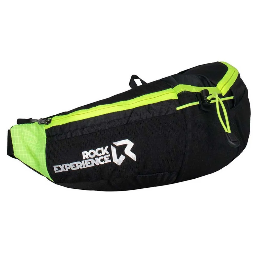 Rock Experience Light Run Midjeväska, Caviar / safety yellow