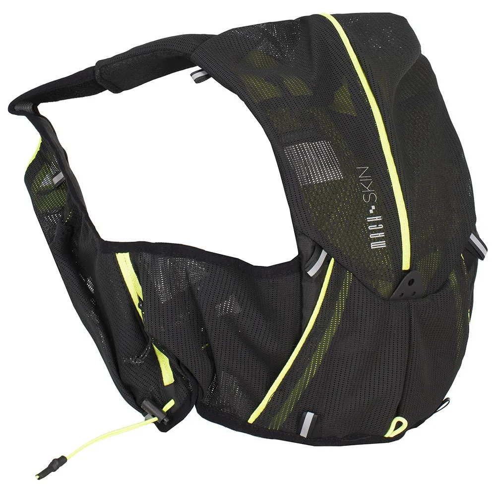 Rock Experience Mach Skin 8l Ryggsäck unisex, Caviar / safety yellow