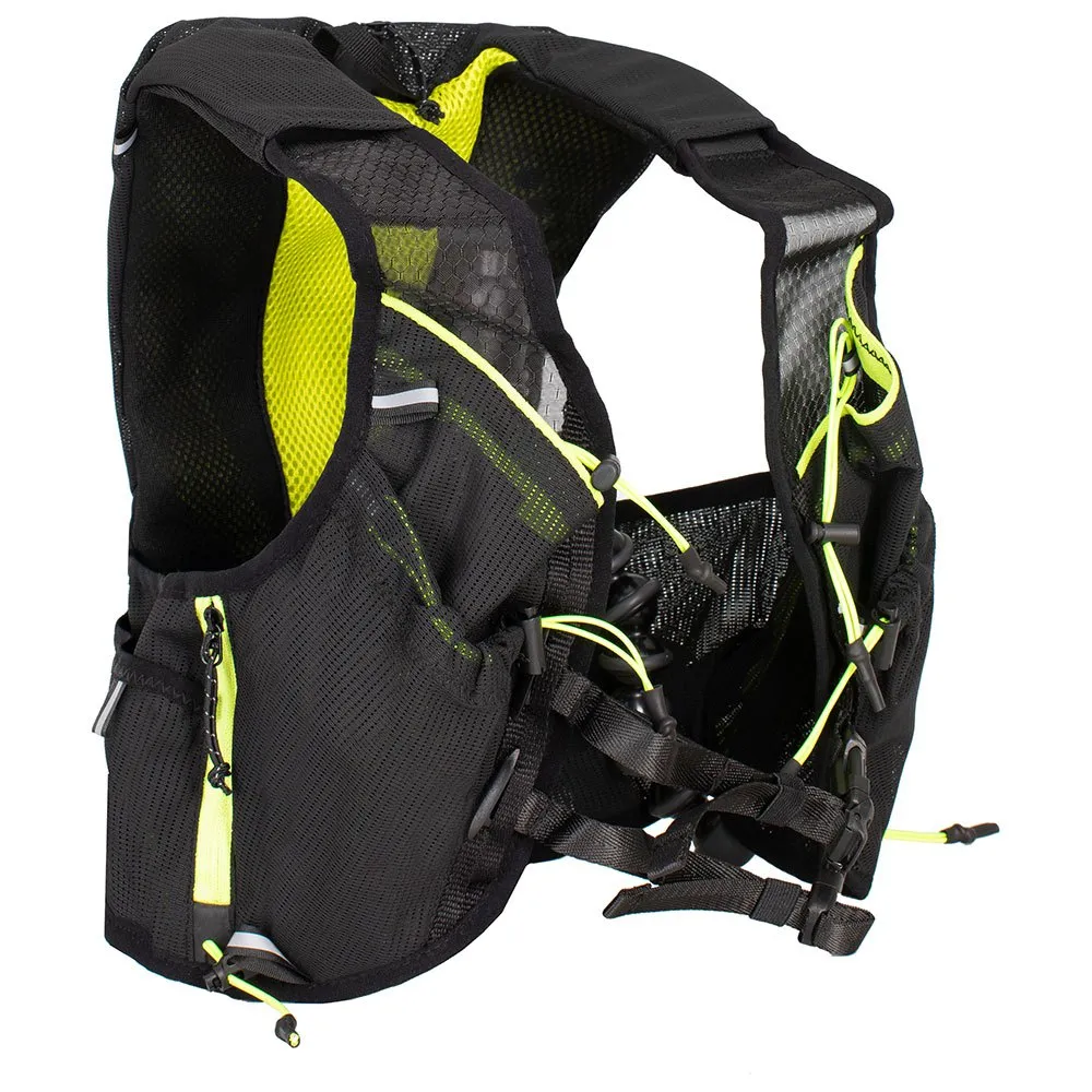 Rock Experience Mach Skin 8l Ryggsäck unisex, Caviar / safety yellow