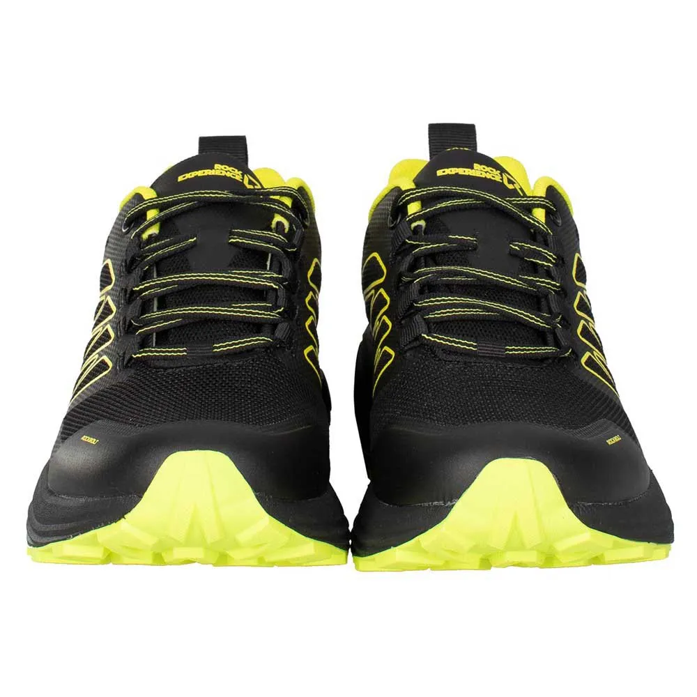 Rock Experience Rockbolt Trailskor male, Ebony / safety yellow Rock Experience Rockbolt Trailskor male, Ebony / safety yellow