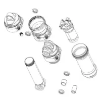 Rock Shox 27.5-35 Mm Sid Luxe Flight Attendant A2+ 2025+ Kit Med Bakre Stötdämpare Rock Shox 27.5-35 Mm Sid Luxe Flight Attendant A2+ 2025+ Kit Med Bakre Stötdämpare