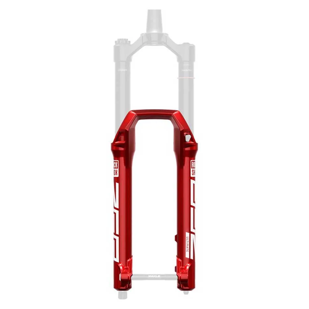 Rock Shox 29´´ 15 X 110 Mm Boost™ 38 Mm Zeb Ultimate A1+ 2022+ Gaffel Sänks, Electric red, One Size