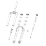Rock Shox 29´´ 15 X 110 Mm Boost™ Flight Attendant 100-120 Mm Sid 35 Mm D1+ 2024+ Gaffel Sänks