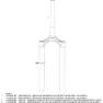 Rock Shox 35 51 Offset Gaffel För Krona/styrrör/överrör-samling, Gloss black, 29"