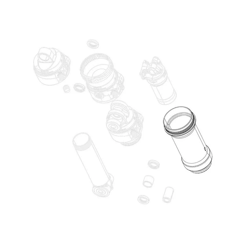 Rock Shox Air Can Assembly Monarch B1/c1 Företag, Black, 165 x 38mm Rock Shox Air Can Assembly Monarch B1/c1 Företag, Black, 165 x 38mm