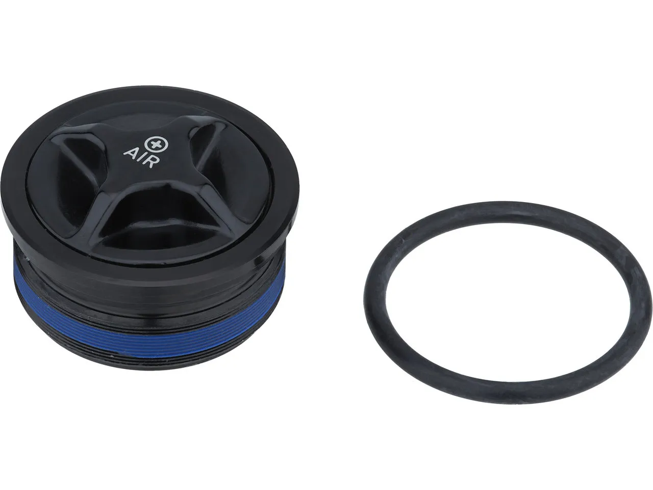 Rock Shox Air Top Cap Abdeckkappe für Lyrik D1+ / Pike C1+ ab Modell 2023, One size Rock Shox Air Top Cap Abdeckkappe für Lyrik D1+ / Pike C1+ ab Modell 2023, One size