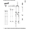 Rock Shox B4 80-100 Mm 27´´ Boost Ultimate Gaffel Sänks, Black, One Size