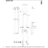 Rock Shox Boxxer C1 2019+ 27´´ Boost Ultimate Gaffel Sänks Rock Shox Boxxer C1 2019+ 27´´ Boost Ultimate Gaffel Sänks