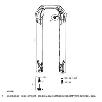 Rock Shox Boxxer C1 2019+ 29´´ Boost Ultimate Gaffel Sänks