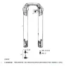 Rock Shox Boxxer C1 2019+ 29´´ Boost Ultimate Gaffel Sänks, Red, One Size