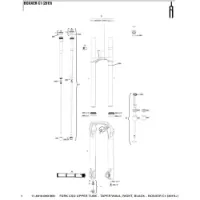 Rock Shox Boxxer C1 2019+ Höger Gaffel Csu övre Rör Rock Shox Boxxer C1 2019+ Höger Gaffel Csu övre Rör