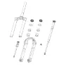 Rock Shox Boxxer Ultimate 27.5´´/29´´ 2021 High Gloss Black Klistermärkesset, Gloss polar, One Size