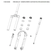 Rock Shox Boxxer Ultimate Klistermärkesset
