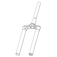 Rock Shox Csu 35g Tpr Boost 15x110 Mm 44 Offset Debon Air Gaffel För Krona/styrrör/överrör-samling