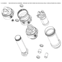 Rock Shox Debonair Sidluxe Luftfjäderhus För Bakdämpare Rock Shox Debonair Sidluxe Luftfjäderhus För Bakdämpare