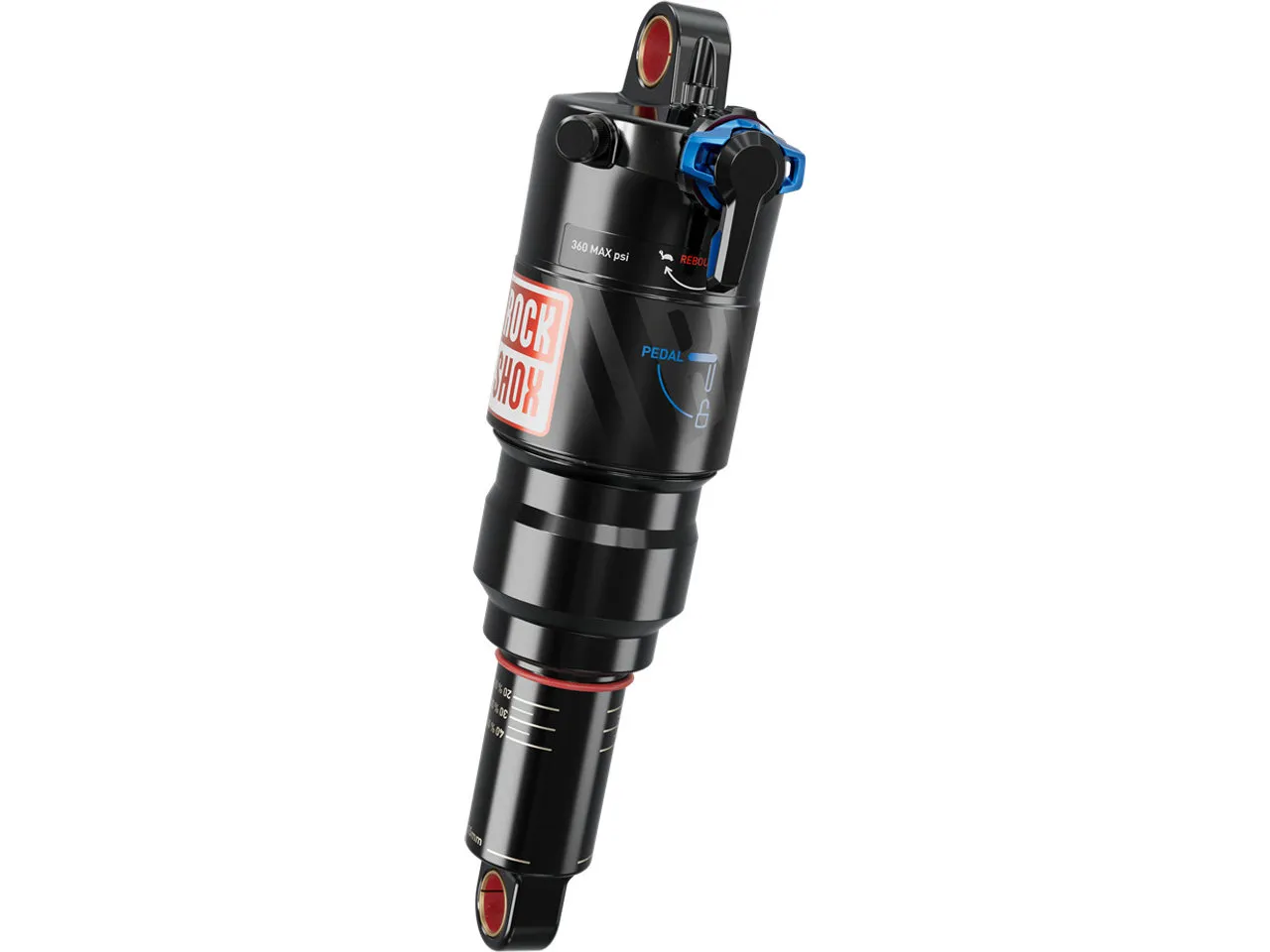 Rock Shox Deluxe Ultimate RCT DebonAir Dämpfer, Black, 45mm, 190mm Rock Shox Deluxe Ultimate RCT DebonAir Dämpfer, Black, 45mm, 190mm