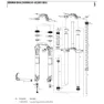 Rock Shox Domain Dubbelkronad Underben 35 Mm, Black, One Size