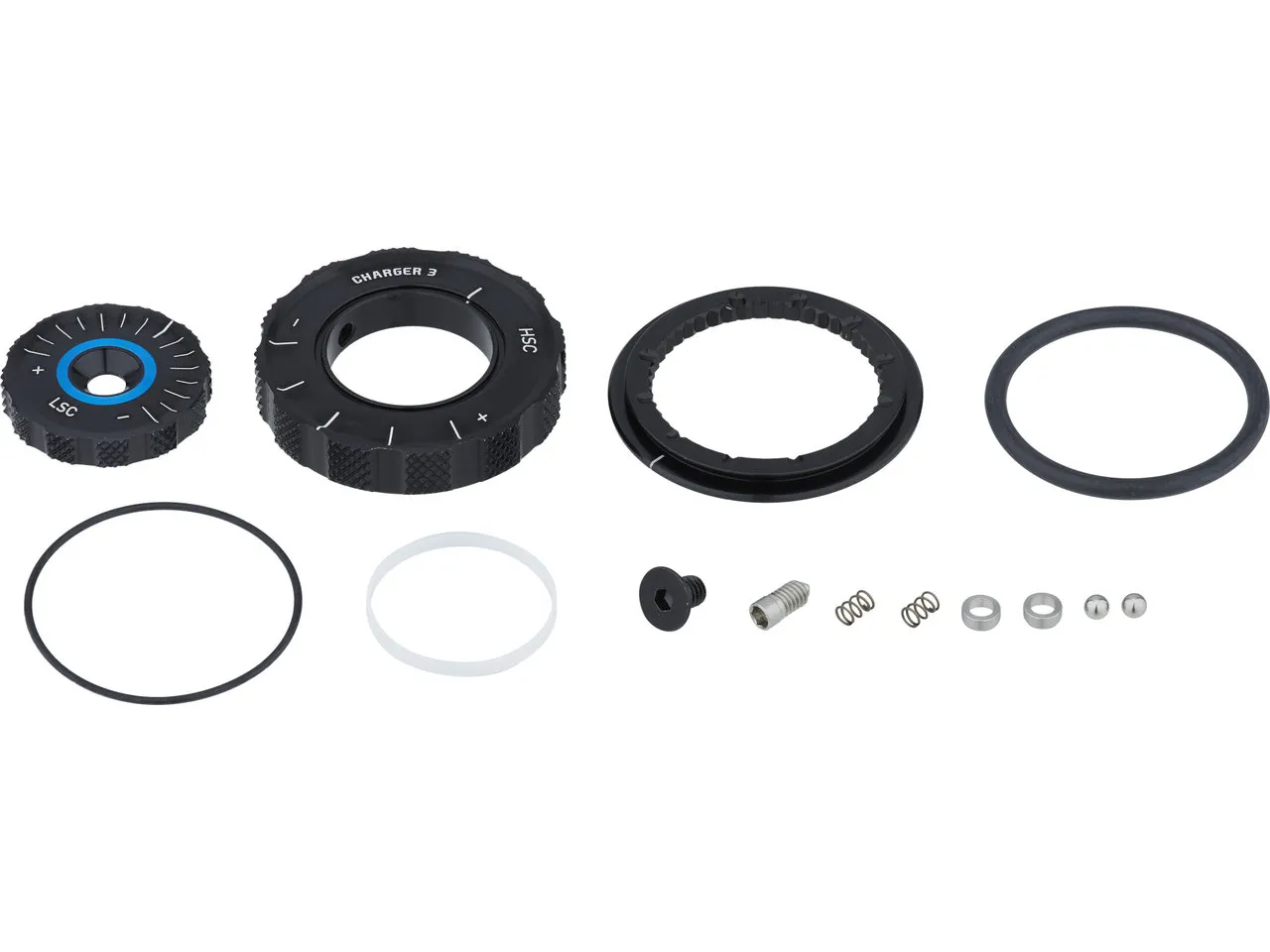 Rock Shox Druckstufeneinstellring für Lyrik D1+ / Pike C1+ Select+ / Ultimate, One size