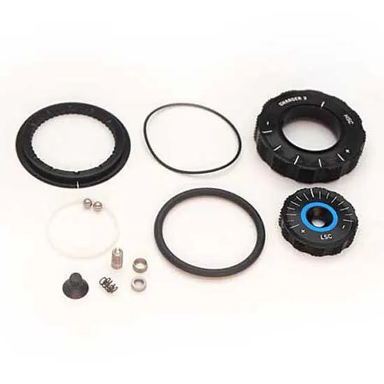 Rock Shox Druckstufeneinstellring für ZEB A2+ Select+ / Ultimate, Silver, One Size