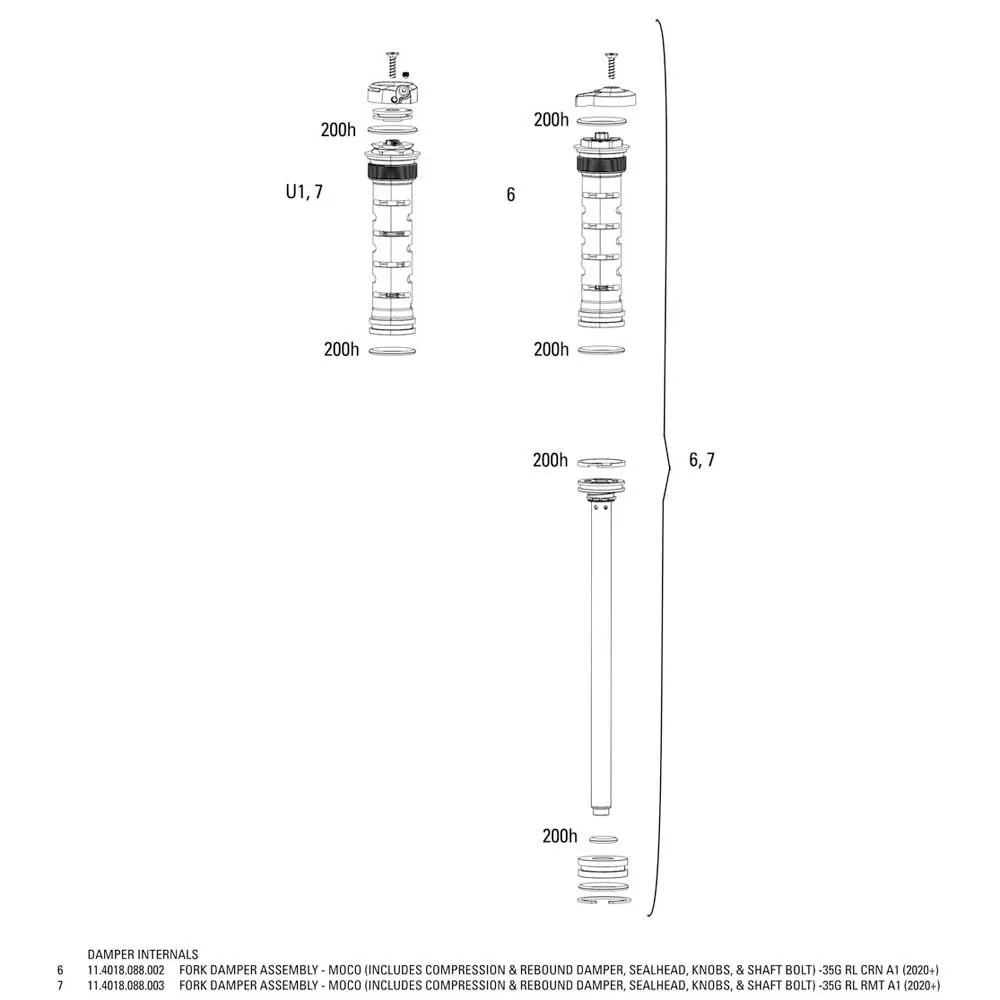 Rock Shox Guld Gaffeldämparaggregat/moco 35 Remote, Black, One Size Rock Shox Guld Gaffeldämparaggregat/moco 35 Remote, Black, One Size