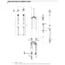 Rock Shox Kronrör/styrrör/Överrör Debonair 46 Offset För Lyrik Ultimate, Black, 27.5"