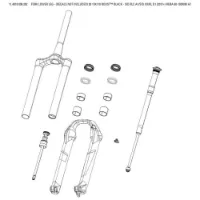 Rock Shox Lower Leg Sid B1 Gaffel Sänks Rock Shox Lower Leg Sid B1 Gaffel Sänks
