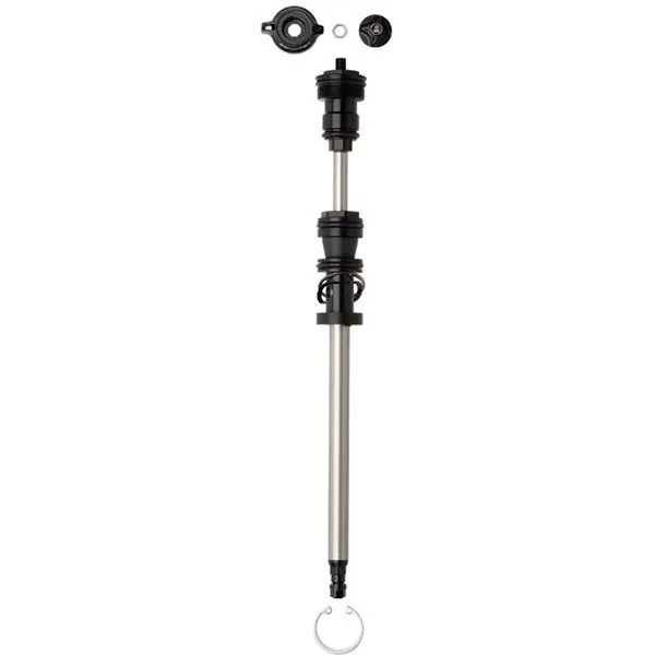 Rock Shox Lyrik 160 Mm Dual Position Air Spring/top Cap/adjuster Knoppset, Black / silver, One Size