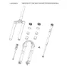 Rock Shox Lyrik Select Klistermärkesset, Grey for gloss black, 27.5-29"