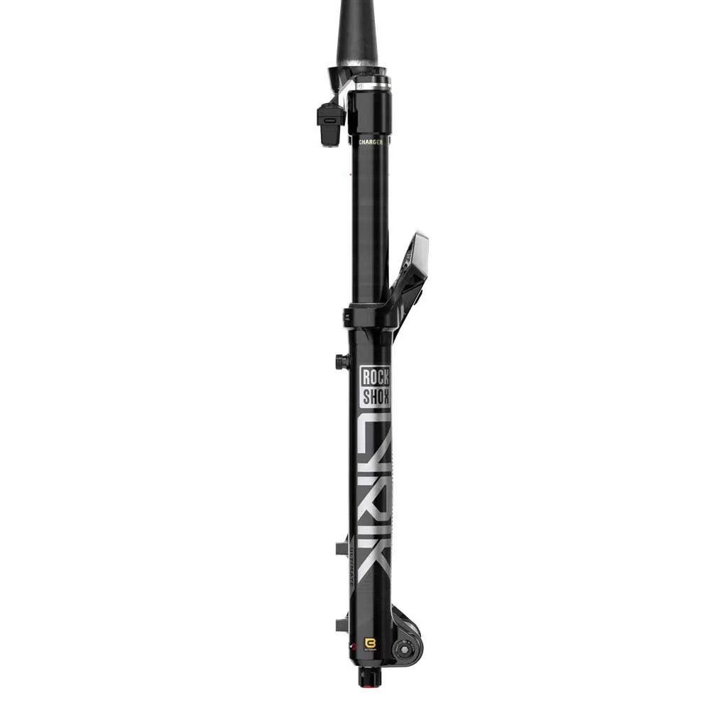 Rock Shox Lyrik Ultimate Flight Attendant Boost™15 X 110 Mm Sm Crownod 44 Offset Db+ A3 Mtb-gaffel, Black, 29", 160mm